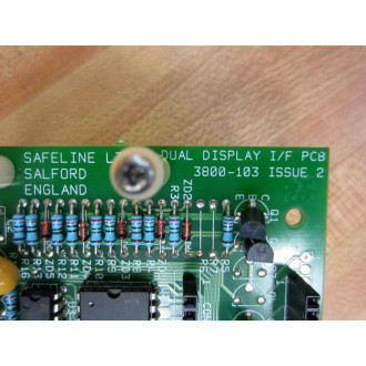 Safeline 3800-103 Dual Display IF PCB Issue 2 - Used