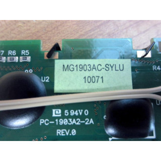 MG1903AC-SYLU LCD Display Module PC-1903A2-2A - Used