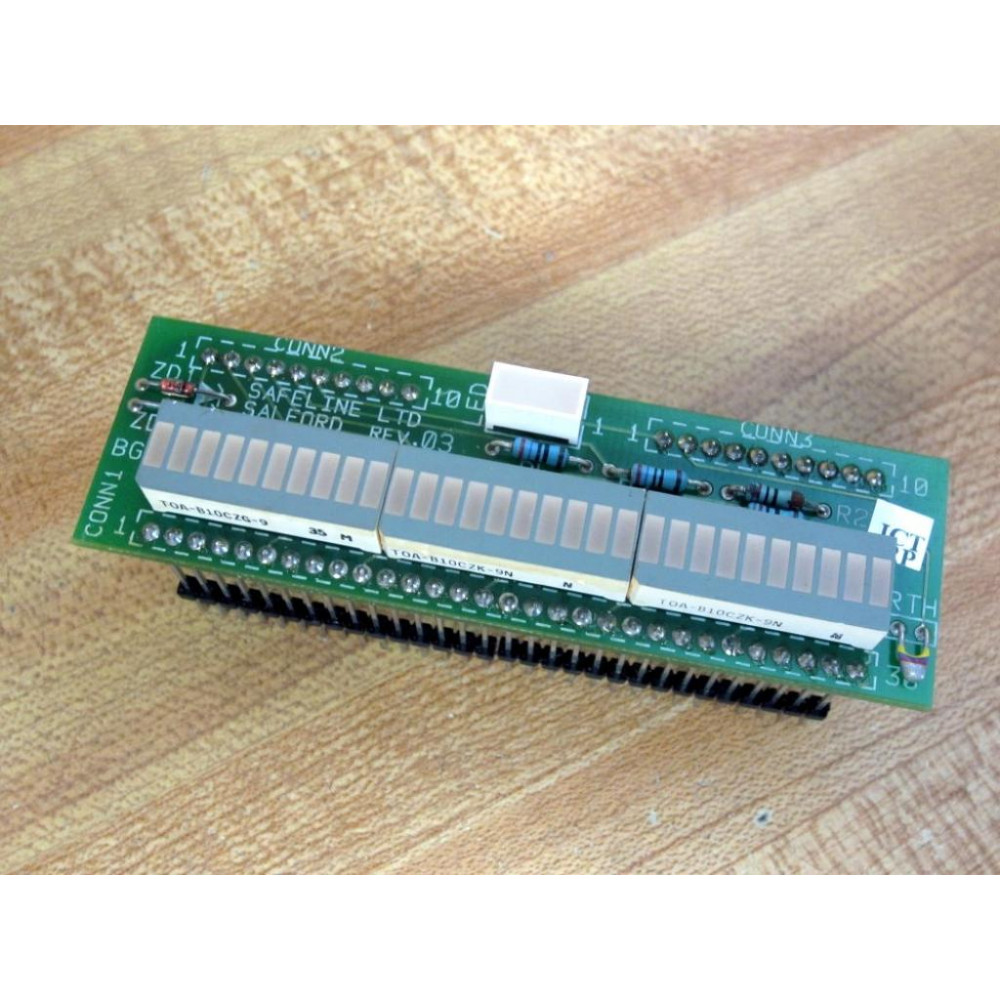 Safeline 3800 Display PCB Rev.03 - Used Safeline 3800 Display PCB Rev.03 - Used