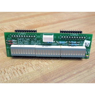 Safeline 3800 Display PCB Rev.03 - Used