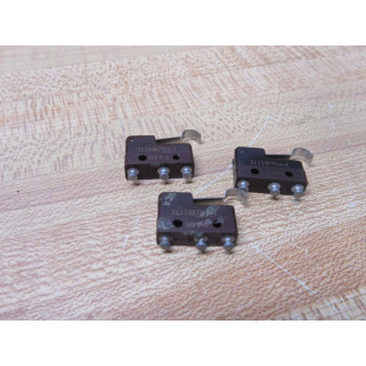 Micro Switch 311SM704-T Honeywell WLever Switch 311SM704T (Pack of 3) - Used
