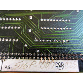 Gould Modicon C516-000 Circuit Board C516000 Rev C 2 Non-Refundable - Parts Only
