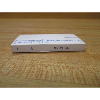 Wickmann-Werke 19356-1A Littelfuse Fuse 19356 White (Pack of 10)
