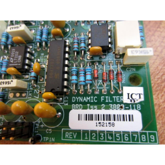 Safeline 3800-118 Dynamic Filter Board 3800118 - Used