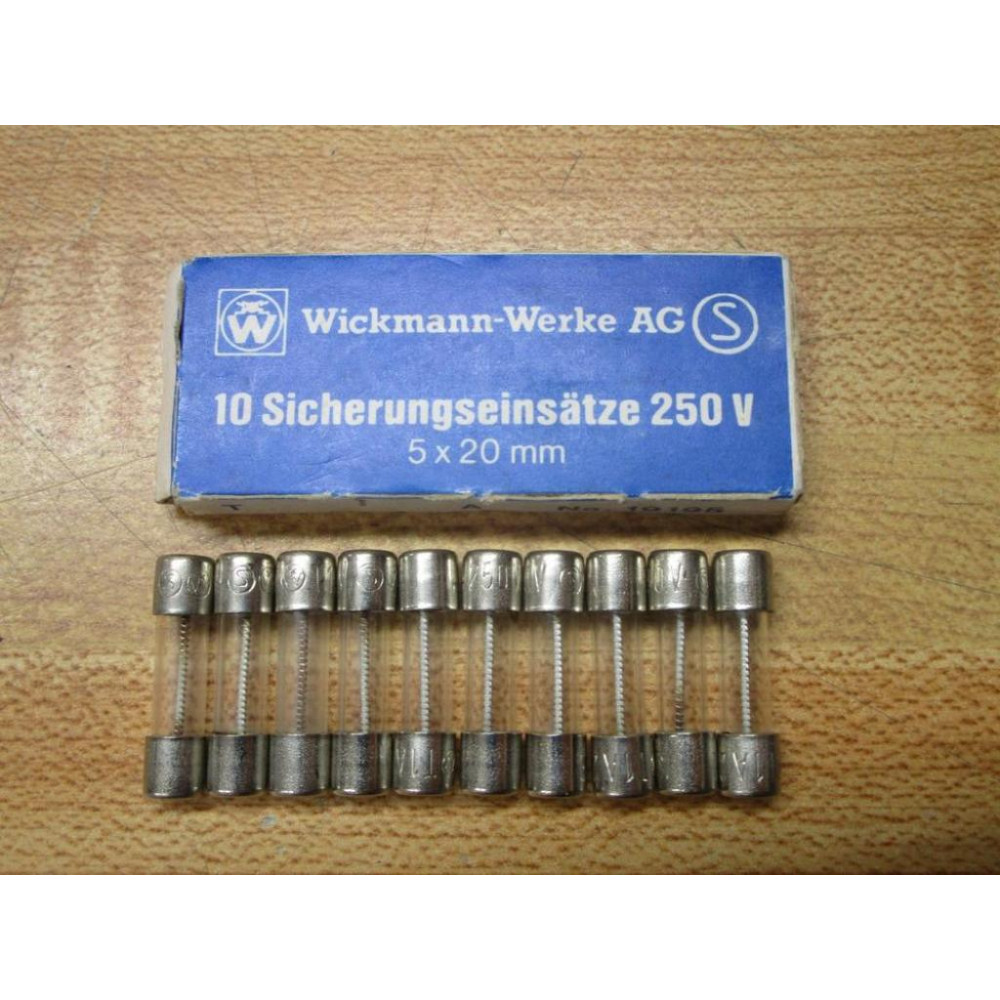Wickmann-Werke 19195-1A Littelfuse Fuse 19195 Wirewound Element (Pack of 10)