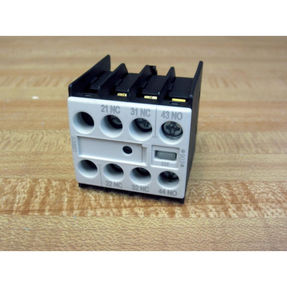 Siemens 3RH1911-1HA12 Auxiliary Switch Block 3RH19111HA12 - New No Box Siemens 3RH1911-1HA12 Auxiliary Switch Block 3RH19111HA12 - New No Box