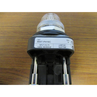 Allen Bradley 800T-PH16C Pilot Light Assembly - New No Box