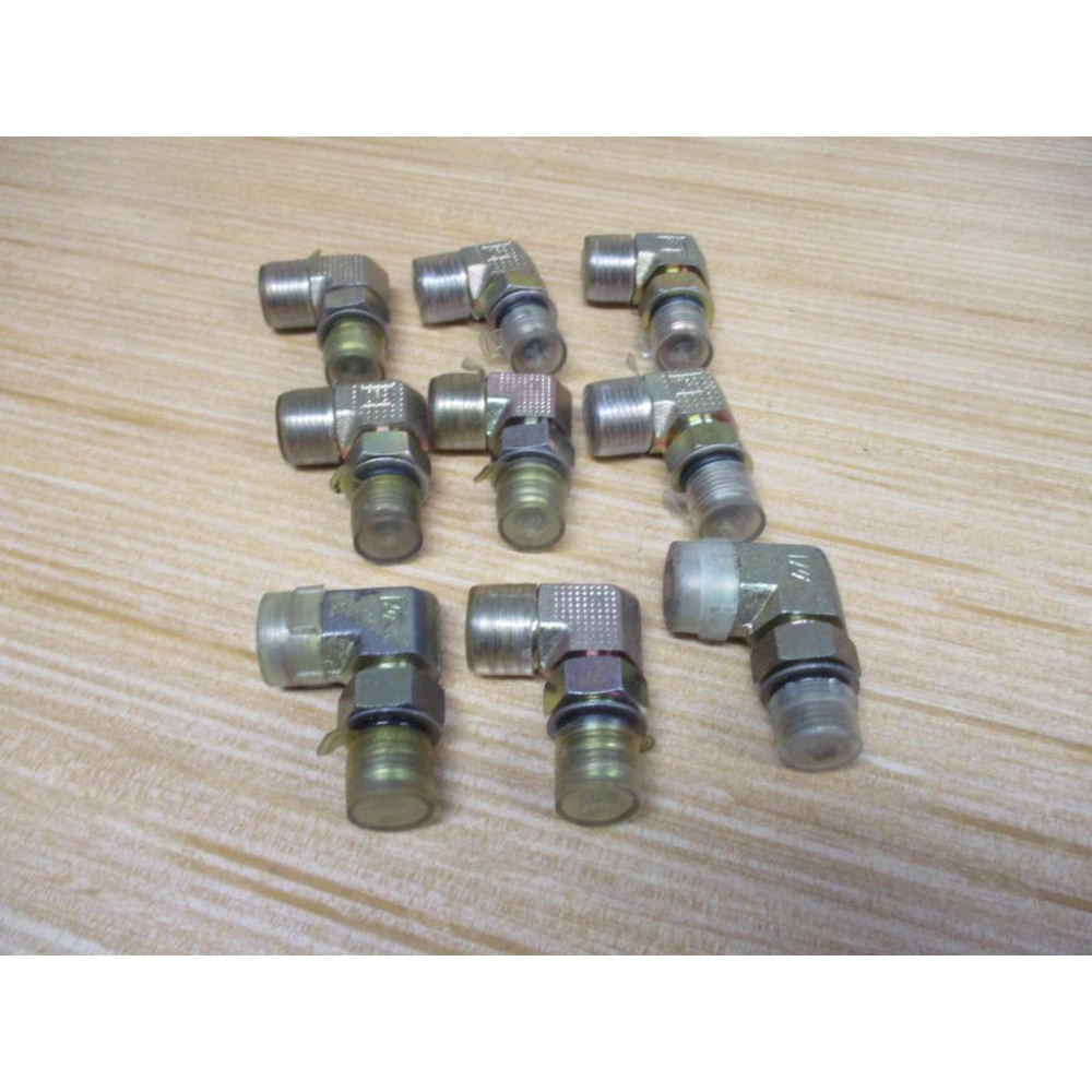 Brennan Industries FS6801-06-06-NWO-FG Male 90° Elbow (Pack of 9) - New No Box
