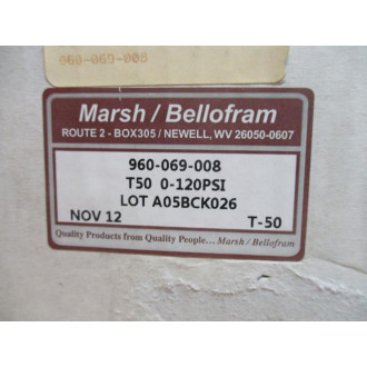 Marsh Bellofram 960-069-008 Regulator 960069008