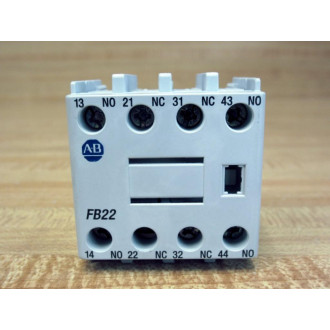 Allen Bradley 100-F Auxiliary Contact 100F Ser A 100F-FB22 - New No Box