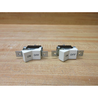 Carling 10A-250VAC Rocker Switch 10A250VAC (Pack of 2) - Used