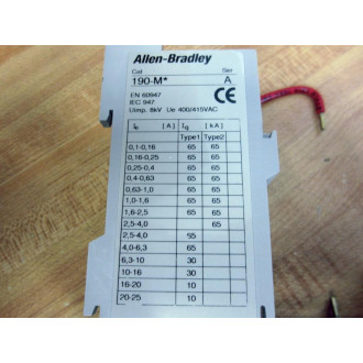 Allen Bradley 190-M Mounting Base 190M - New No Box