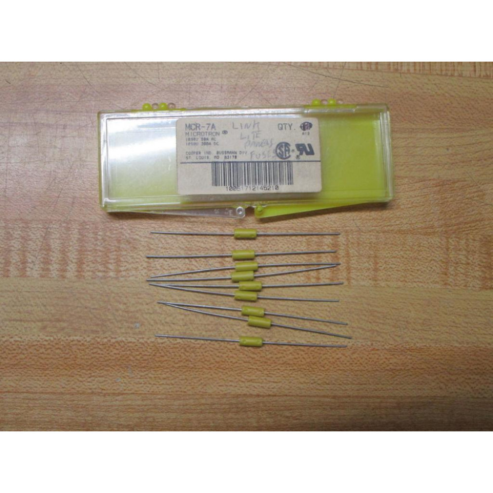 Buss MCR-7A Bussmann Fuse MCR7A (Pack of 9)
