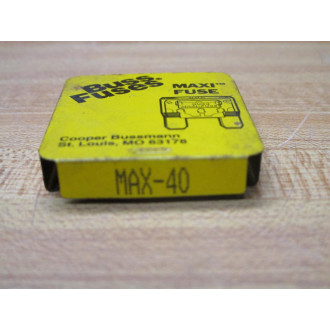 Buss MAX-40 Bussmann Automotive Fuse Cross Ref 6AYE0 (Pack of 4)
