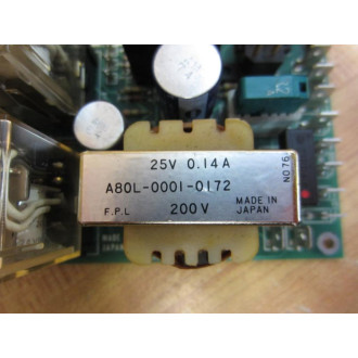 Fanuc A20B-0007-0340 Relay Board A20B-0007-034006A WRelays - Used