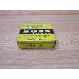 Buss GBA-5 Bussmann Fuse Cross Ref 1CC06 Black (Pack of 10)