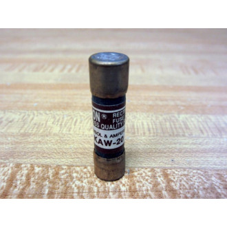 Bussmann KAW-20 Fuse KAW20 Buss Cooper Tron Tested (Pack of 8) - New No Box