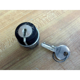 Schneider Telemecanique ZB4BG4 Keyed Selector Switch Key Out Left - Used