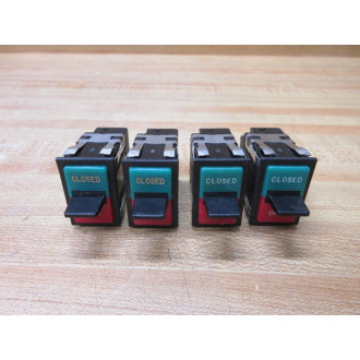 Honeywell  Micro Switch AML 20 Series Switch AML20 RedGreen (Pack of 4) - Used