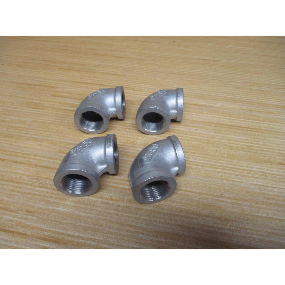 Smith Cooper 34E-1006C 90° Elbow 34" 34E1006C (Pack of 4) - New No Box