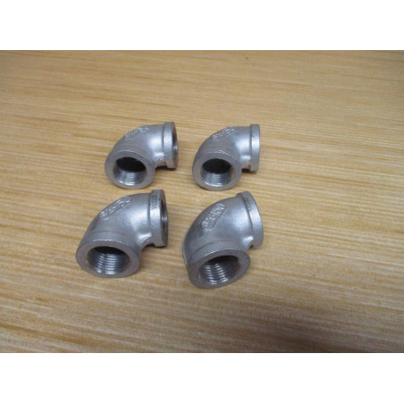 Smith Cooper 34E-1006C 90° Elbow 34" 34E1006C (Pack of 4) - New No Box
