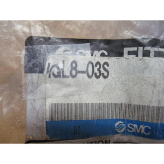 SMC IQL8-03S 90° Elbow Fitting IQL803S (Pack of 13)