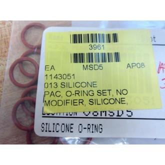 013 12" Silicone O-Ring (Pack of 10)