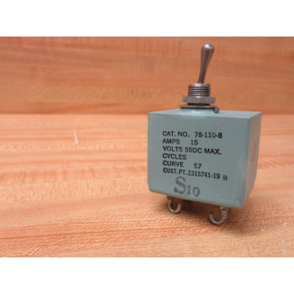Heinemann 78-110-8 Circuit Breaker 15 Amps 2315741-19 - New No Box