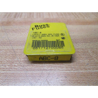 Buss ABC-8 Bussmann Fuse Cross Ref 6F046 Gray (Pack of 10)