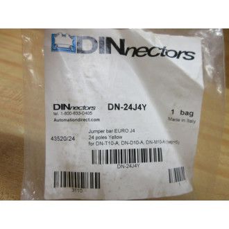 DINnectors DN-24J4Y Jumper Bar DN24J4Y (Pack of 5)