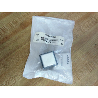 Telemecanique ZB5CW113 White Square Button
