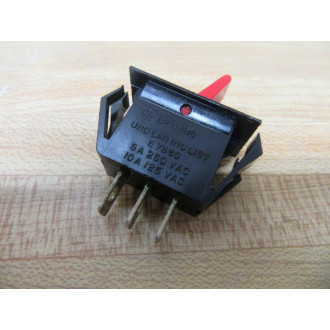 Alco E7560 Red Rocker Switch (Pack of 2) - New No Box