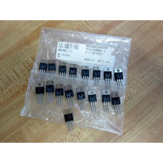Motorola MC7815CT Regulator NLDE 926 (Pack of 17)