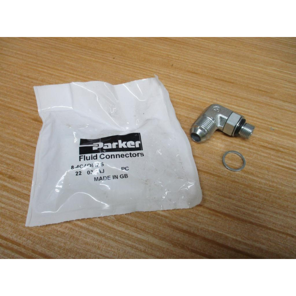 Parker 8-4C4OMXS Triple-Lok 37° Flare Elbow 8-4C40MXS Parker 8-4C4OMXS Triple-Lok 37° Flare Elbow 8-4C40MXS