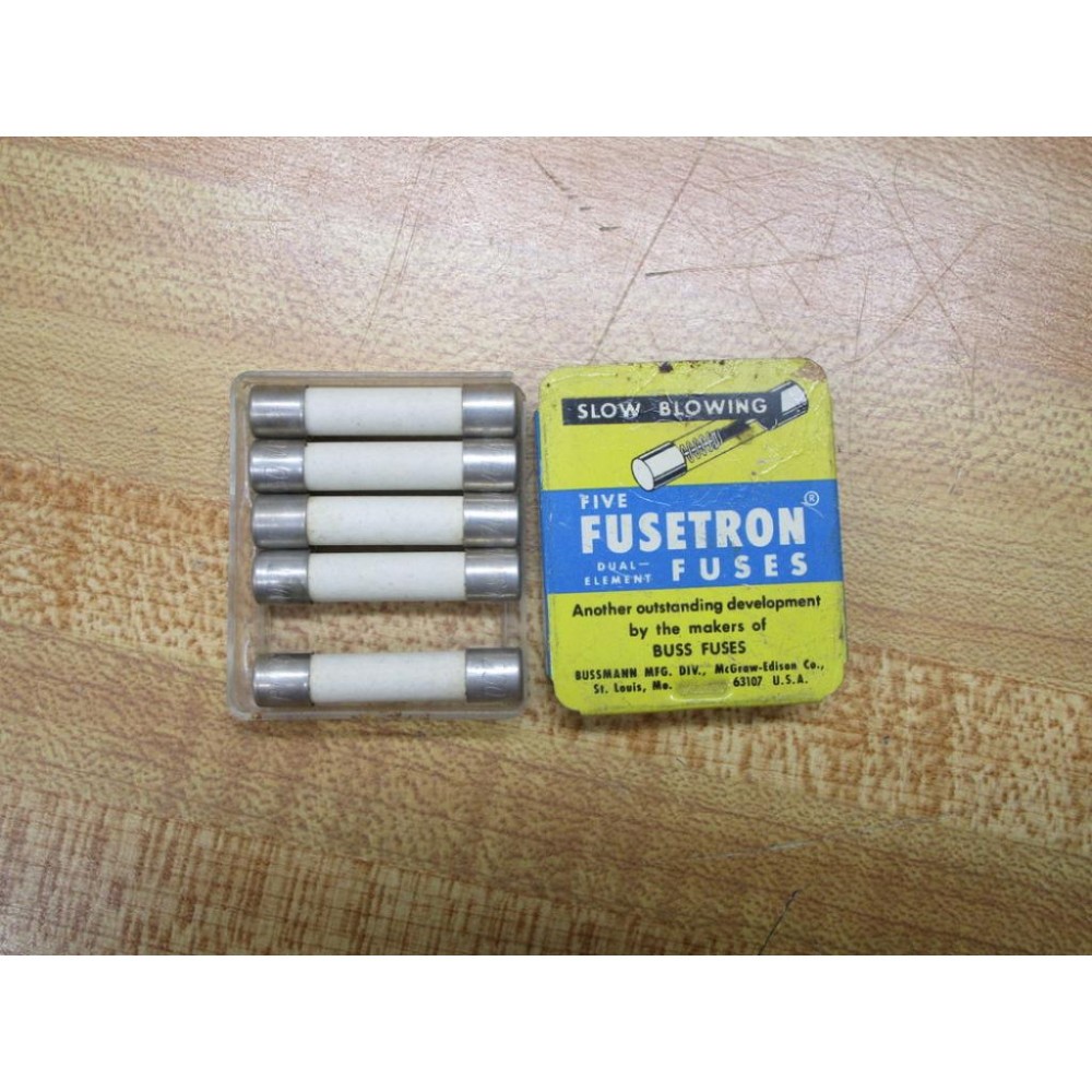 Buss MDA-12 Bussmann Fuse Cross Ref 1CL90 White (Pack of 5)