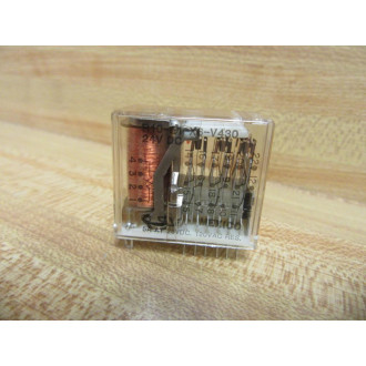 Potter & Brumfield R10E1X6-V430-24V DC AMF Relay R10E1X6-V430