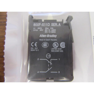 Allen Bradley 800F-X11D Contact 800FX11D