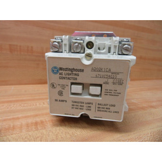 Westinghouse A202K1CA AC Lighting Contactor