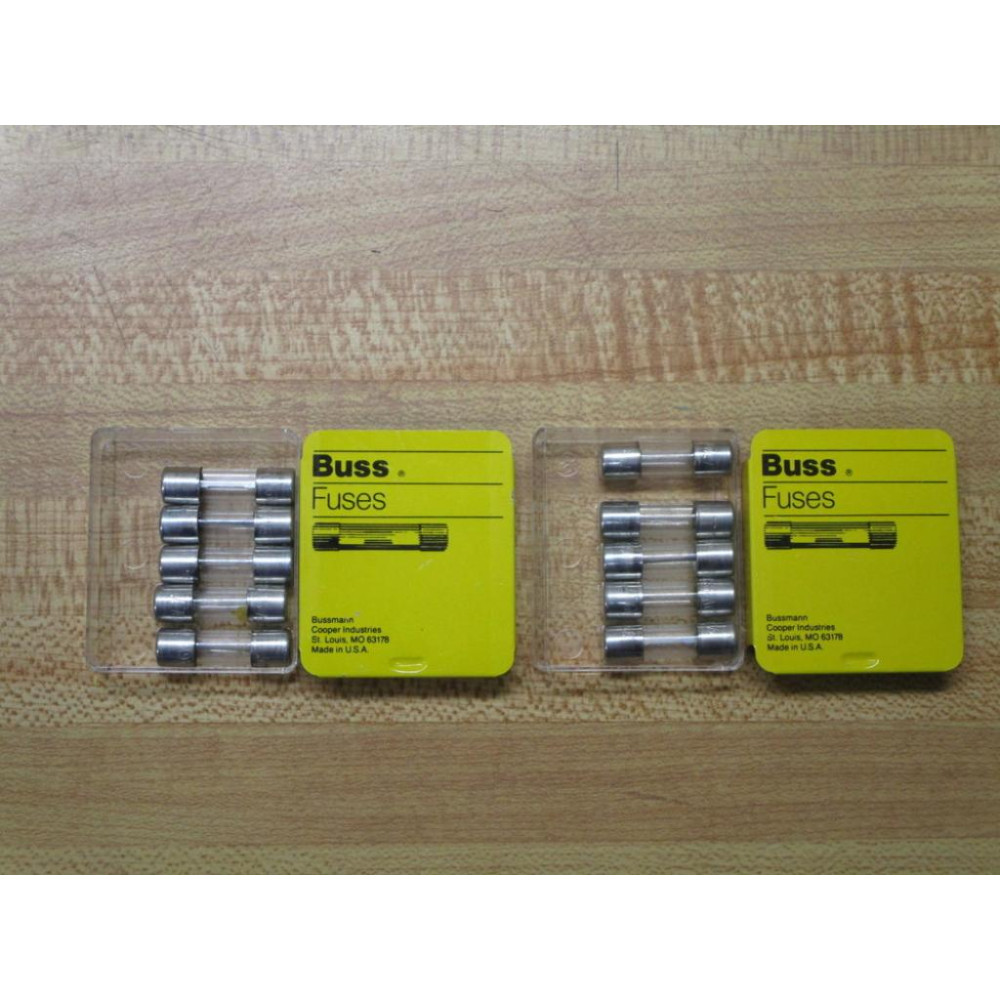 Buss AGW-7-12 Bussmann Fuse AGW712 Metal Strip Element (Pack of 10)