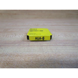 Buss AGA-6 Bussmann Fuse Cross Ref 4XH47 1AG Fine Wire Element (Pack of 10)