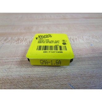Buss GMA-1.6A Bussmann Fuse Cross Ref 6F100 Fine Wire Element (Pack of 15)