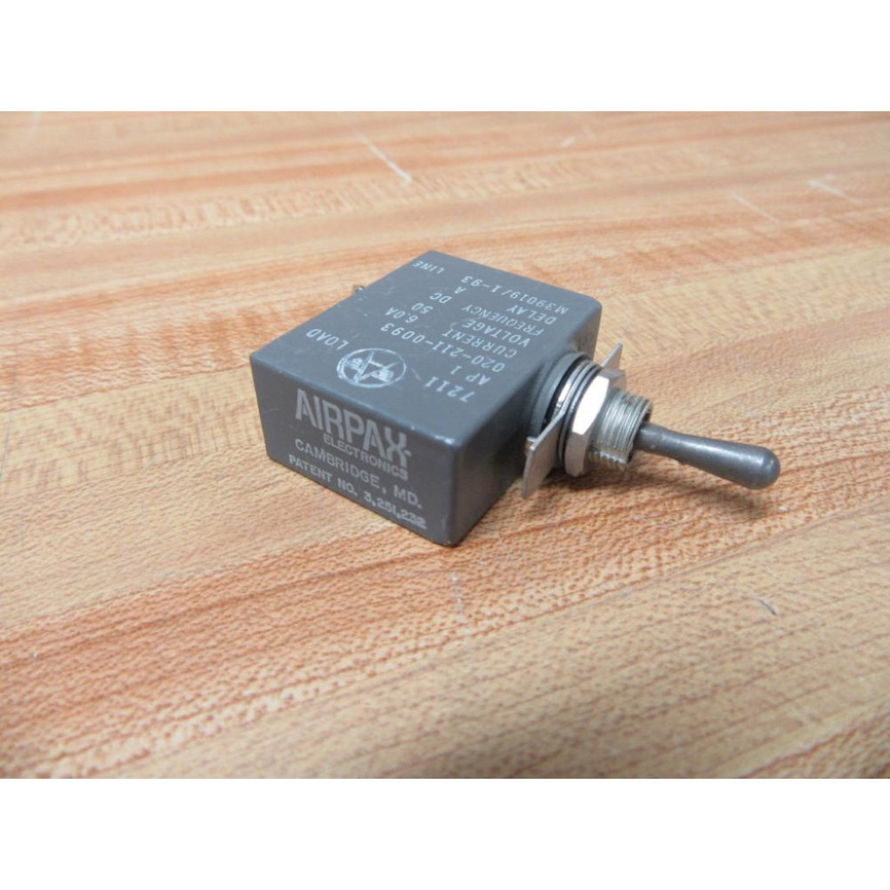 Airpax 020-211-0093 Circuit Breaker AP1 - New No Box