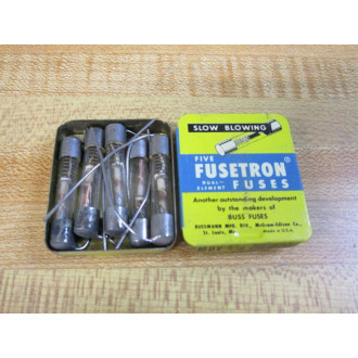 Buss MDV-610 Bussmann Fuse Formerly 3AG-SB-PT Conductor (Pack of 5)