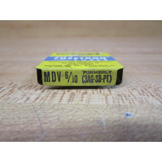 Buss MDV-610 Bussmann Fuse Formerly 3AG-SB-PT Conductor (Pack of 5)