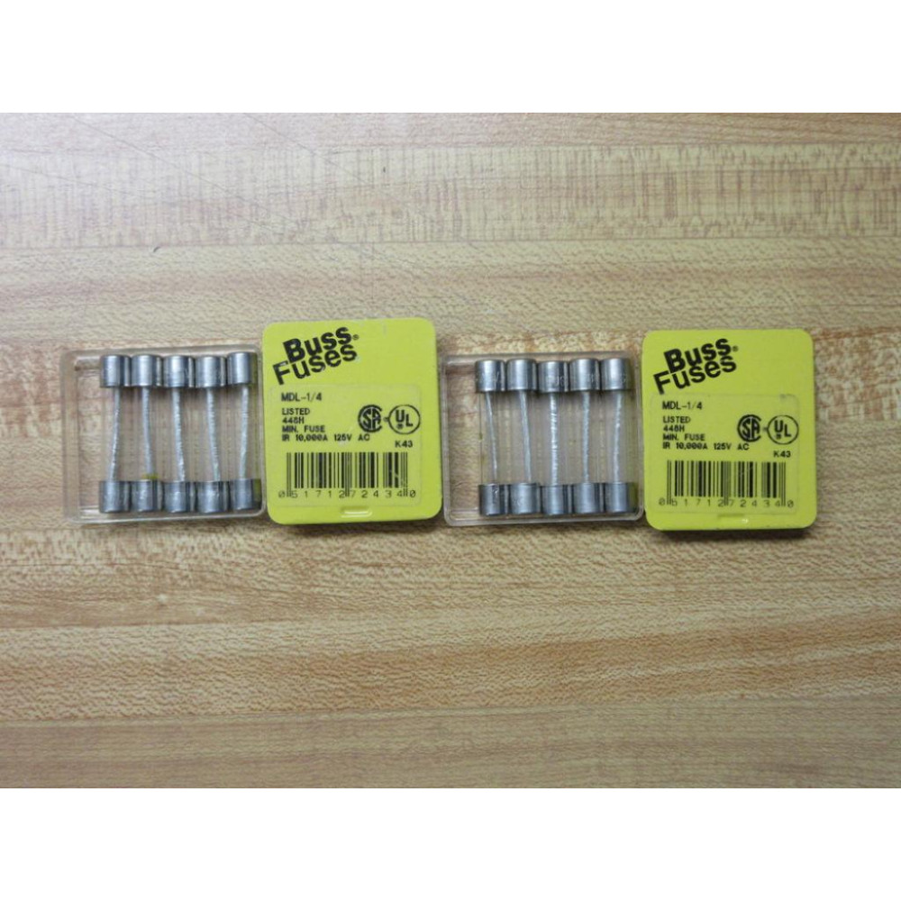 Buss MDL 14 Bussmann Fuse Cross Ref 4XH54 Wirewound Element (Pack of 10)