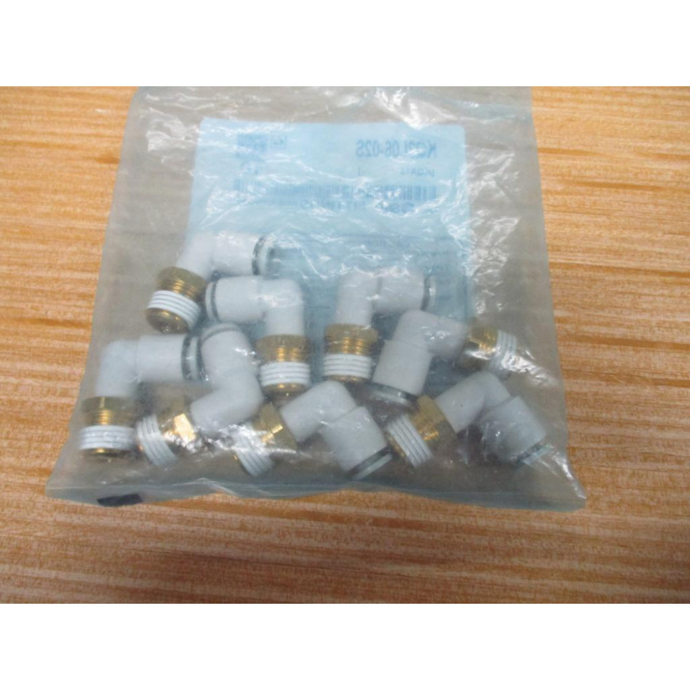 SMC KQ2L06-02S One-Touch Elbow KQ2L0602S (Pack of 8)