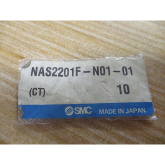 SMC NAS2201F-N01-01 Flow Control Elbow NAS2201FN0101 (Pack of 3) - New No Box