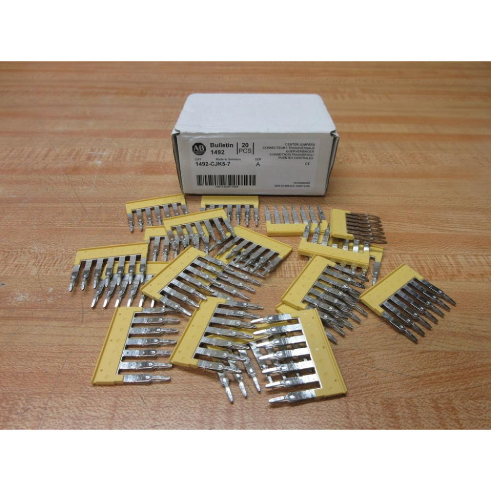 Allen Bradley 1492-CJK5-7 Center Jumper 1492CJK57 (Pack of 20)
