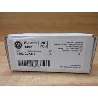 Allen Bradley 1492-CJK5-7 Center Jumper 1492CJK57 (Pack of 20)