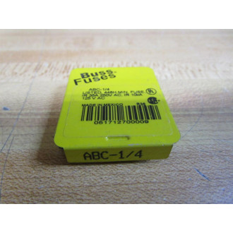 Buss ABC-14 Bussmann Fuse Cross Ref 1BX42 Gray (Pack of 10)